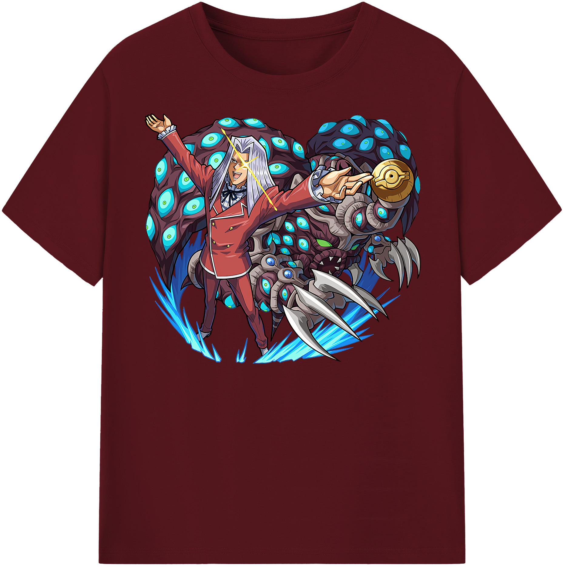（画像用） 遊☆戯☆王 Yu-Gi-Oh! 綿100％半袖Tシャツ（フロントプリント）